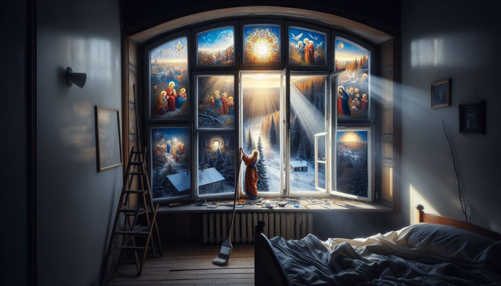 Ikkunoiden huolto – Valonlähteiden vaaliminen